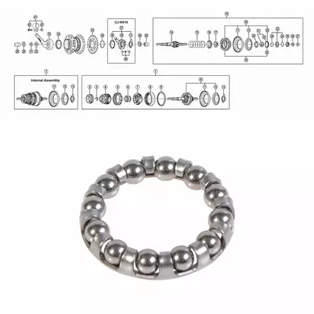 SHIMANO NEXUS 7-V (SG-7C25), kulring F - Baknav Shimano 7-v - 64209 - 2