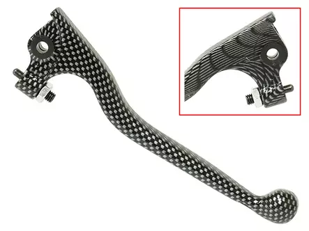 Tec-X Bromsgrepp, Carbon-mönster, Derbi Senda / Gileras RCR,SMT, Yamaha DT 50 R - Bromsspakar - 307-1002-9 - 1