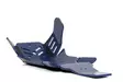 AXP Xtrem HDPE hasplåt Blå Husqvarna FE450/FE501 17-23 - Motocross hasplåt - 397-AX1549 - 3