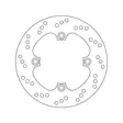 Brembo Bromsskiva Serie Oro - MC Bromsskivor - 232-68B40749 - 1