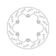 Brembo Serie Oro bromsskiva - MC Bromsskivor - 232-68B407E9 - 1