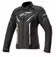 MC jacka Alpinestars T-Jaws v3 för kvinnor, svart/vit - MC jackor - D279549 - 1