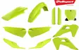 Polisport MX komplett plastkit TC125/250, FC250/350/450 modeller 2019-, Fluorgul - Motocross plastsats - 178-90799 - 1