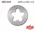 Sbs bromsskiva Standard - MC Bromsskivor - 230-5249 - 1