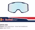 Spect Red Bull Strive MX Goggles Single lens Blue/Red clear - Glasögon linser - 674-220109 - 1