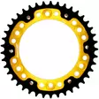 Supersprox Stealth Rear sprocket Gold - MC Bakdrev - 272-1306-RST-42-9 - 1