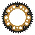 Supersprox Stealth Rear sprocket Gold - MC Bakdrev - 272-302-RST-44-9 - 2