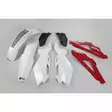 UFO Plastkit 4-delar Röd/vit HVA 2-takt CR 07-08 - Motocross plastsats - 650-K605-999 - 1