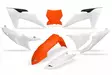 UFO Plastkit 5-delar KTM SX/SXF125-450 OEM 999 2023- - Motocross plastsats - 650-K529-999 - 1