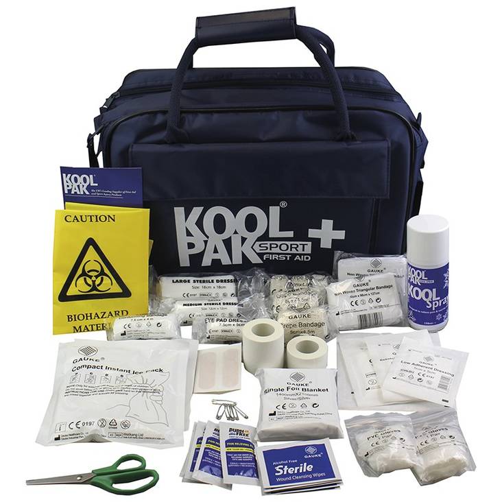 Koolpak Förstahjälpsväska + innehåll - Läkemedel och behandling - kl900109 - 1