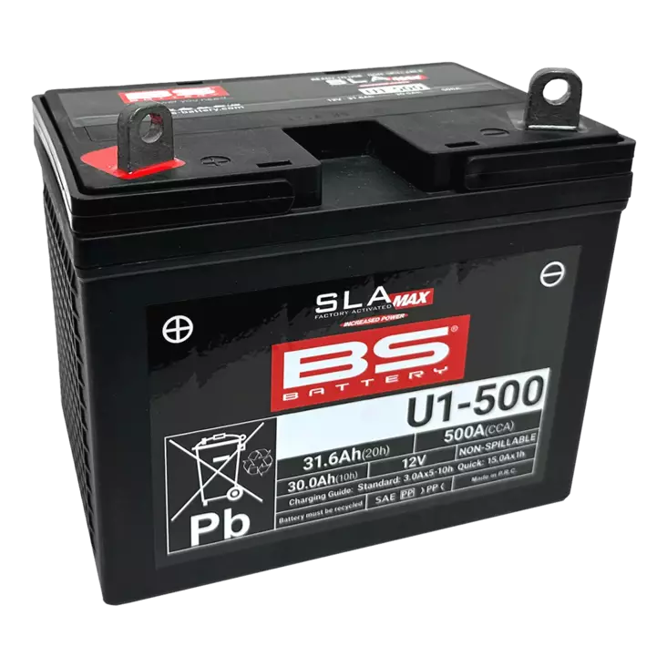 BS Battery SLA Max-batteri U1-500, förseglat och klart att använda - BS batteri - 140-300899 - 1
