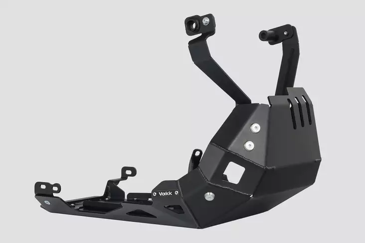 Hasplåt för motorcykel Yakk EXP BMW F900 GS (24-), svart - Hasplåtar - 325-3058459 - 1