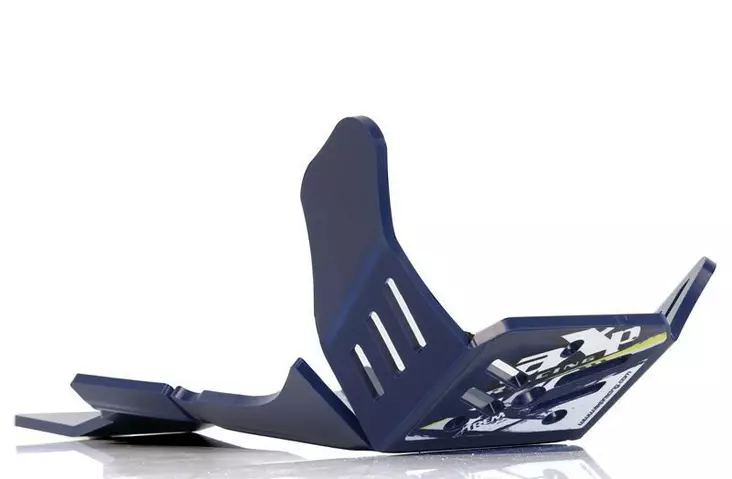 AXP Xtrem HDPE hasplåt Blå Husqvarna FE450/FE501 17-23 - Motocross hasplåt - 397-AX1549 - 1