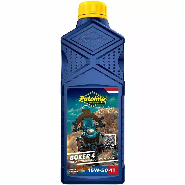 Putoline Boxer 4 15W-50 Motorolja 1L - 4-T Motoroljor - 554-74229 - 1