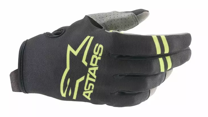 MC handskar Alpinestars Radar, svart/grön - MC handskar - D406399 - 1