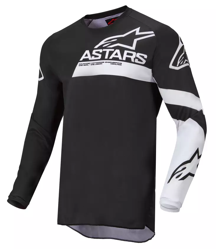 Alpinestars Tröja Racer Junior Chaser Svart/Vit - Barn crosströjor - D394359 - 1