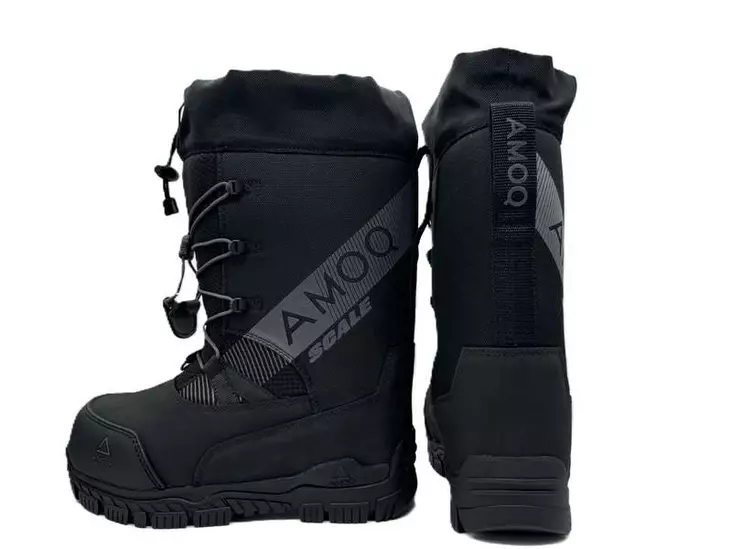 AMOQ Scale Speed Lace snöskoterstövlar, svart/grå - Skoterstövlar - 645-25200109 - 1