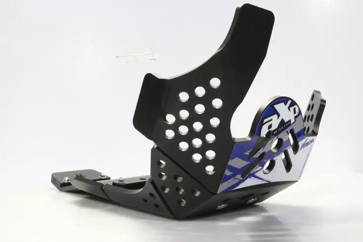 AXP Xtrem HDPE Hasplåt Svart Yamaha YZ250F 19-, YZ450F 18- - Motocross hasplåt - 397-AX1459 - 1