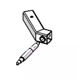 Bronco Hjulaxel 77-13500 - Arbetsmaskinernas reservdelar - 77-13500-9 - 0