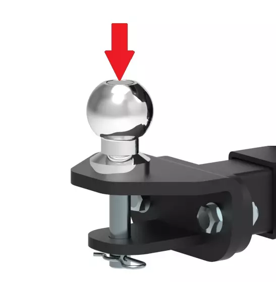 Bronco Dragkrokslås för förlängningssats - ATV dragkrokar och fästen - 73-1379 - 1