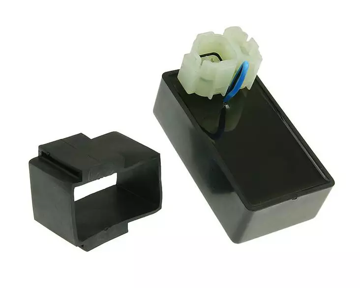 CDI-Box, Dubbelkontakt, Kina-skotrar 4-T 50cc HT50QT/QM50QT, (DC) - CDI-enheter - 303-0269 - 1