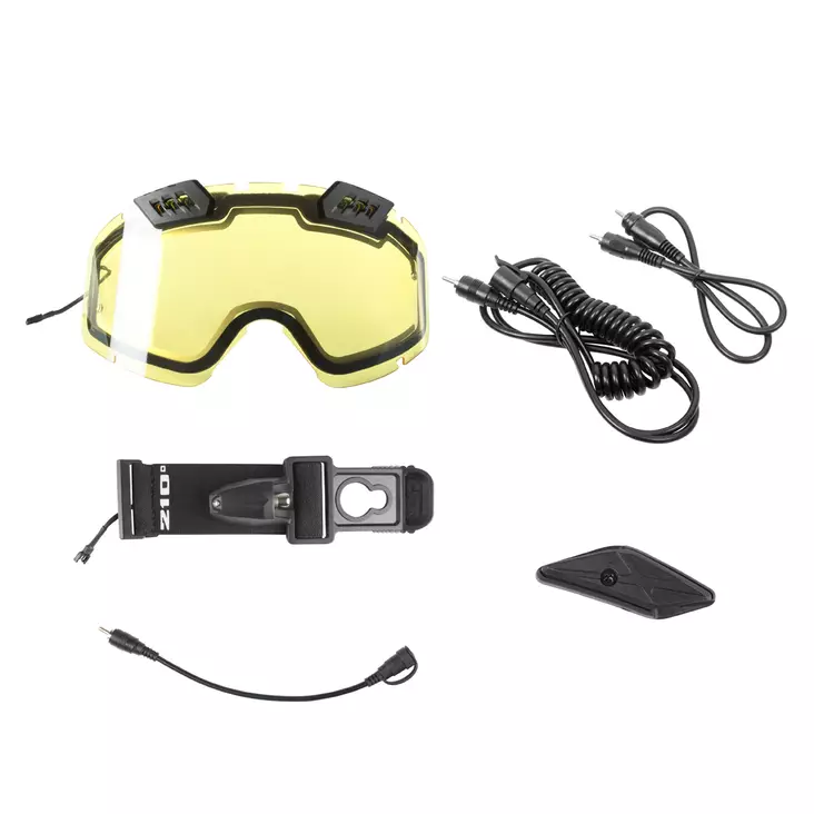 CKX El Upgrade kit Goggle 210° gul - Skoterglasögon - 581-120099 - 1