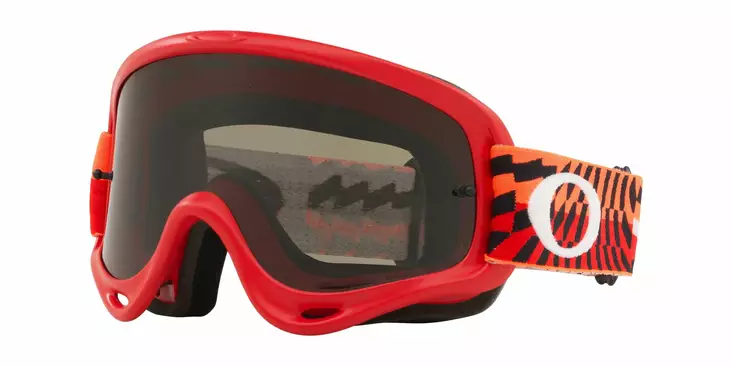 Crossglasögon Oakley O-Frame Braking Bumps, röd/orange - Crossglasögon - 670-7029-49 - 1