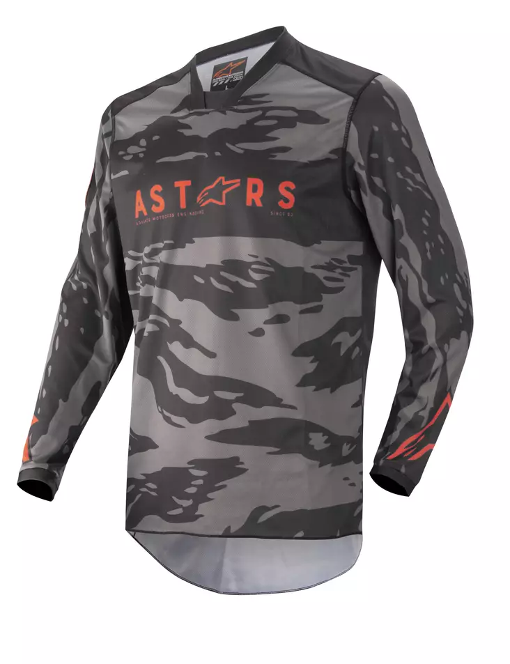 Crosströja Alpinestars Racer Tactical, svart/grå/camo - Crosströjor - D394079 - 1