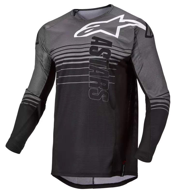 Crosströja Alpinestars Techstar Graphite, svart/grå - Crosströjor - D393989 - 1