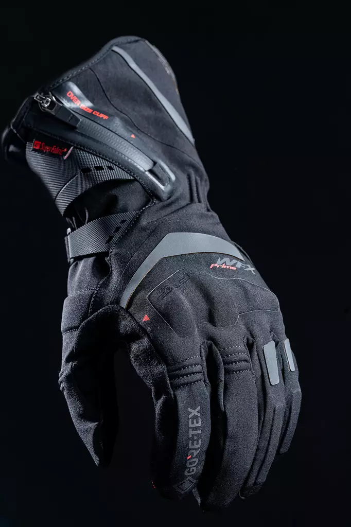 MC handskar Five WFX Prime Gore-Tex, svart - MC handskar - 661-21029 - 1