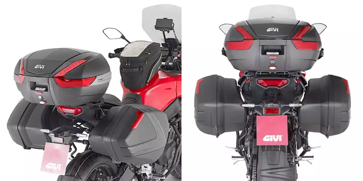 Givi TUB.PANN.HOLDER YAMAHA TRACER 9 (2021) - MC Väskhållare - 322-PLX2159 - 1