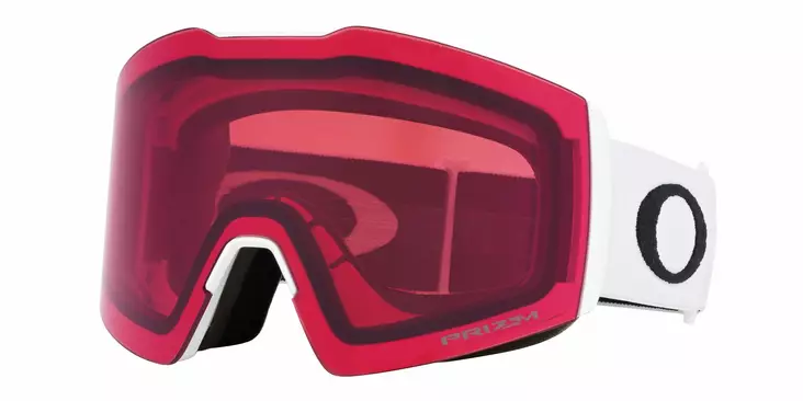 Skoterglasögon Oakley Fall Line L, vit, Prizm Rose GBL - Skoterglasögon - 670-7099-09 - 1