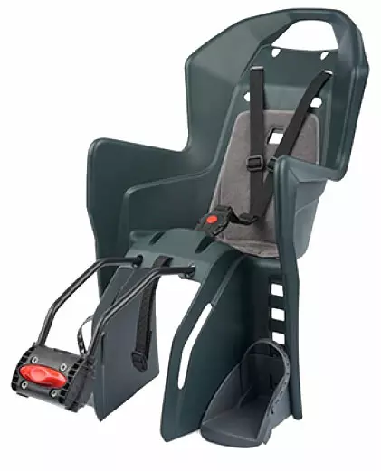 Barnsits POLISPORT Koolah ramfäste, mörkgrå/silver - Barnsitsar och kärror - 8631400009 - 1