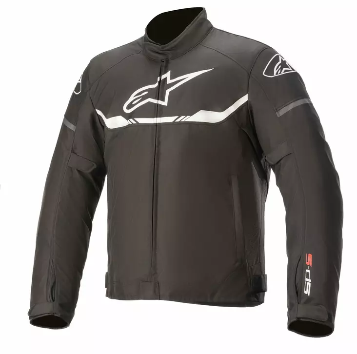 Jacka Alpinestars T-SPS vattentät, svart/vit - MC jackor - D323749 - 1