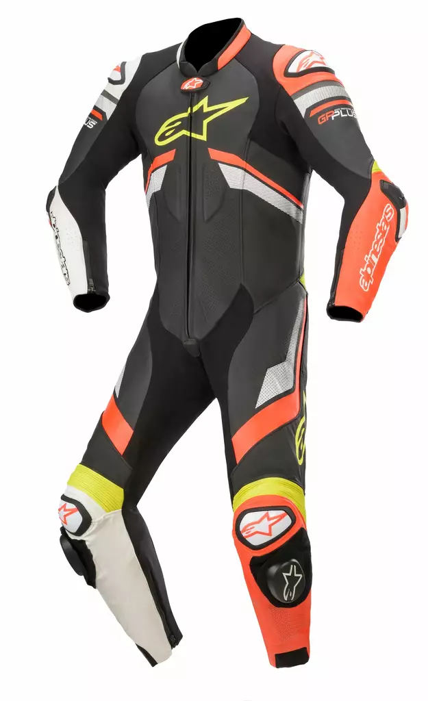 Alpinestars Skinnställ GP Plus v3, svart/röd/vit, 1-pcs - MC skinnställ - D323509 - 2