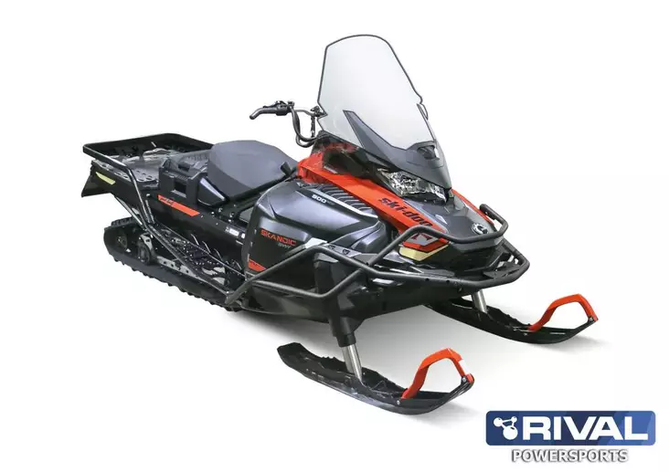 Snöskoterns frontskydd för Ski-Doo Skandic SWT (Gen4 Wide 24") inkl. monteringssats - Snöskoter fram stötfångare - 92-7299 - 1