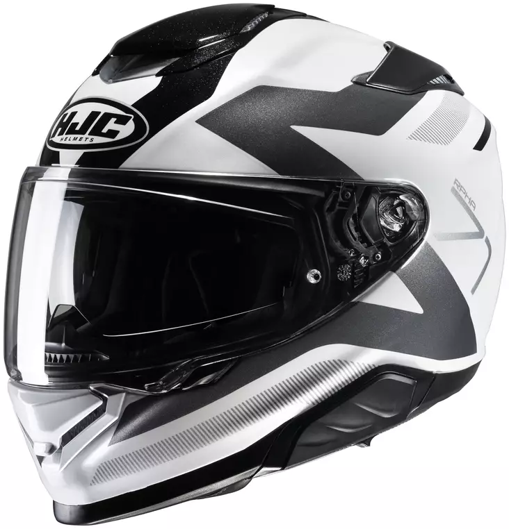 Motorcykelhjälm HJC RPHA 71 Pinna, vit/grå MC10 - MC integralhjälmar - 630-23029 - 1