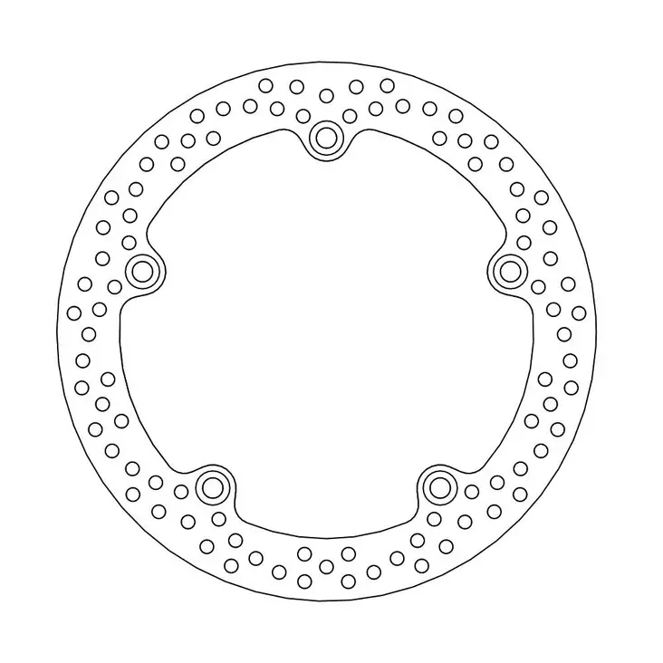 Moto-Master Halo Bromsskiva bak BMW: R850R/GS/RT, R1100R/GS/RT/S, R1150R/GS/RT - MC Bromsskivor - 235-110519 - 1