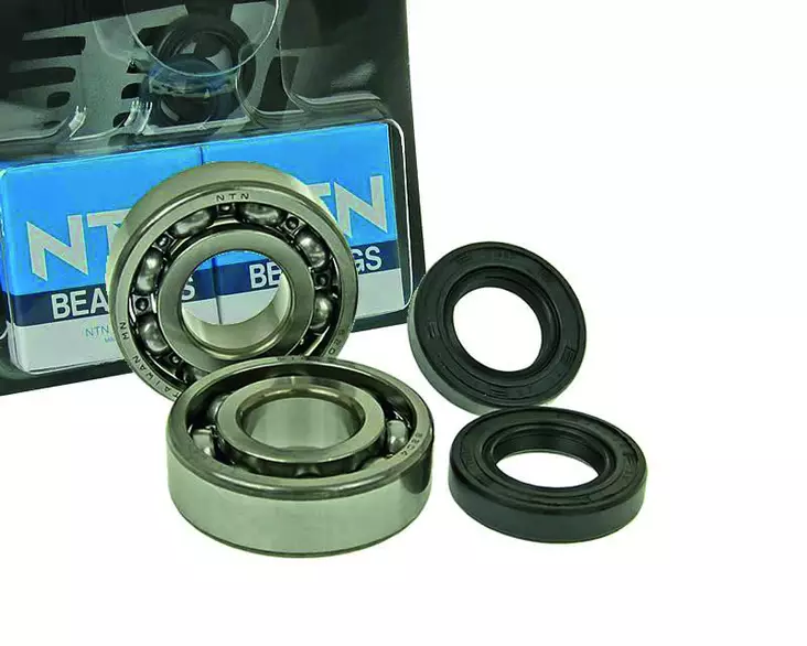 Naraku HD Ramlager & Oljetätningar, Peugeot Liggande luft/vätskekyld - Ramlager - 301-0149 - 1