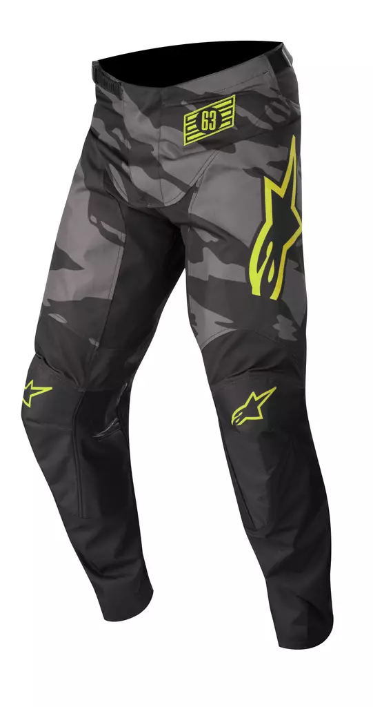 Alpinestars crossbyxor Racer Junior Tactical svart/grå/gul - Barn crossbyxor - D393829 - 1