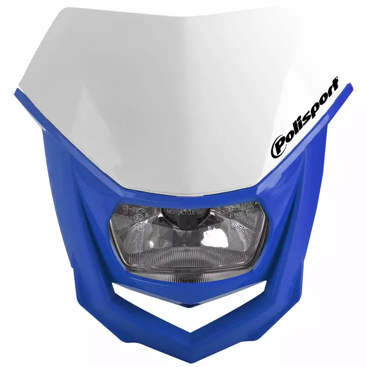 Polisport HALO Headlight White/blue - Motocross framlampor - 170-8657400039 - 1