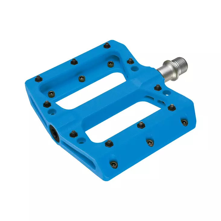 Pedal 9/16" Cavo Flat/BMX, termoplast, blå - MTB pedaler - 47-149 - 1