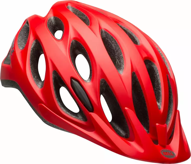 Cykelhjälm Bell Tracker Mattröd - Cykelhjälmar - BELL180007082029 - 1