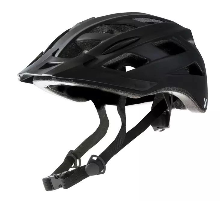 Cykelhjälm GTX City, 58-61 cm, matt svart, med justeringsband - Cykelhjälmar - 93119 - 1