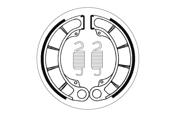 SBS Bromssko 2059 - MC Bromsskor - 23-2059 - 1
