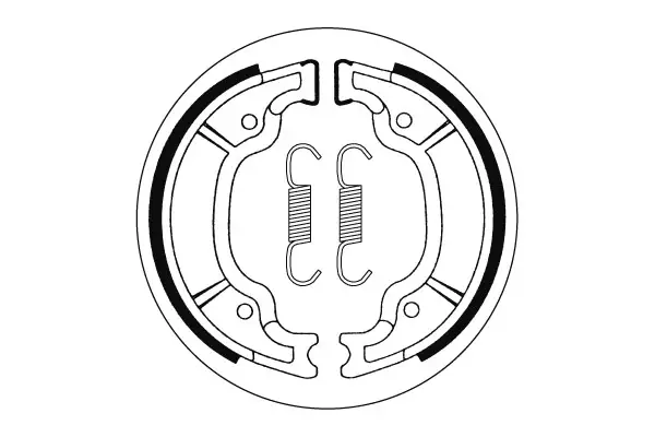 SBS Bromssko 2199 - MC Bromsskor - 23-2199 - 1