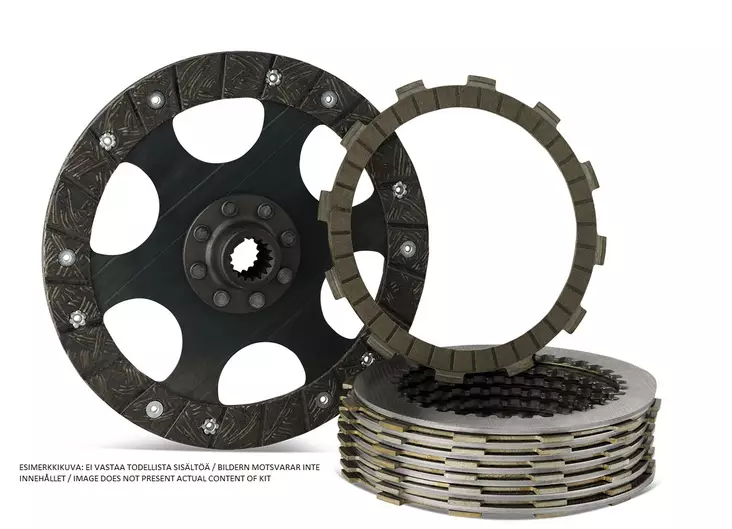 SBS Clutch steel kit - Motocross lamellsats - 372-40189 - 1