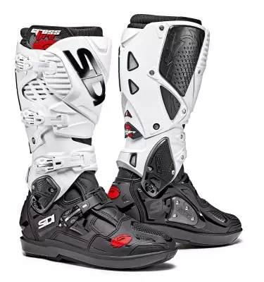 SIDI Crossfire 3 SRS MX crosstövel svart/vit - Crosstövlar - 655-9009 - 1