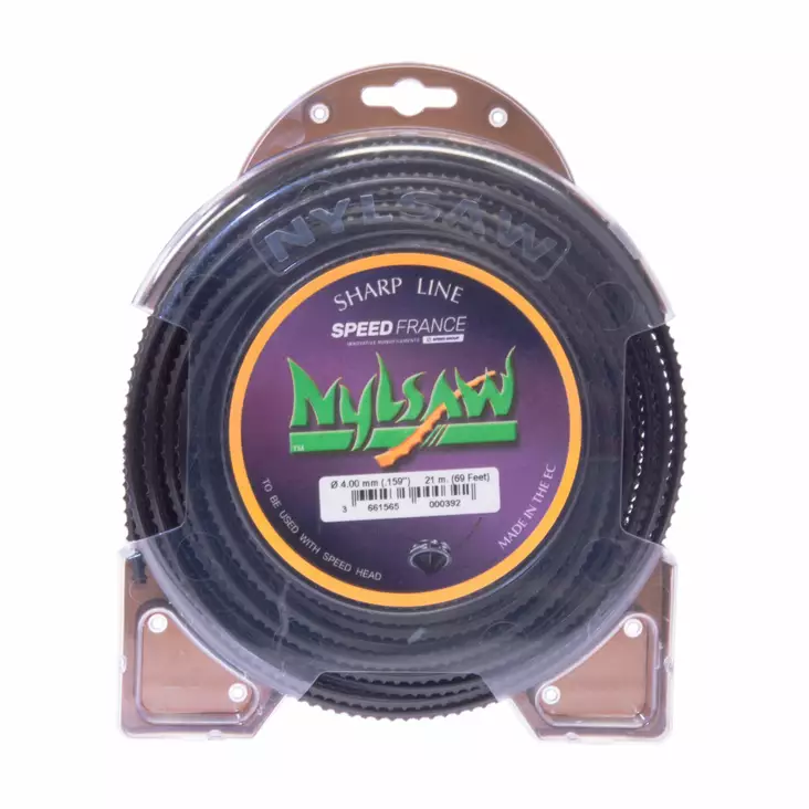 Trimmerlina SPEED-FRANCE: Nylsaw 4,5 mm, 16m - Delar till trimmers - 446-FPRO01089 - 1