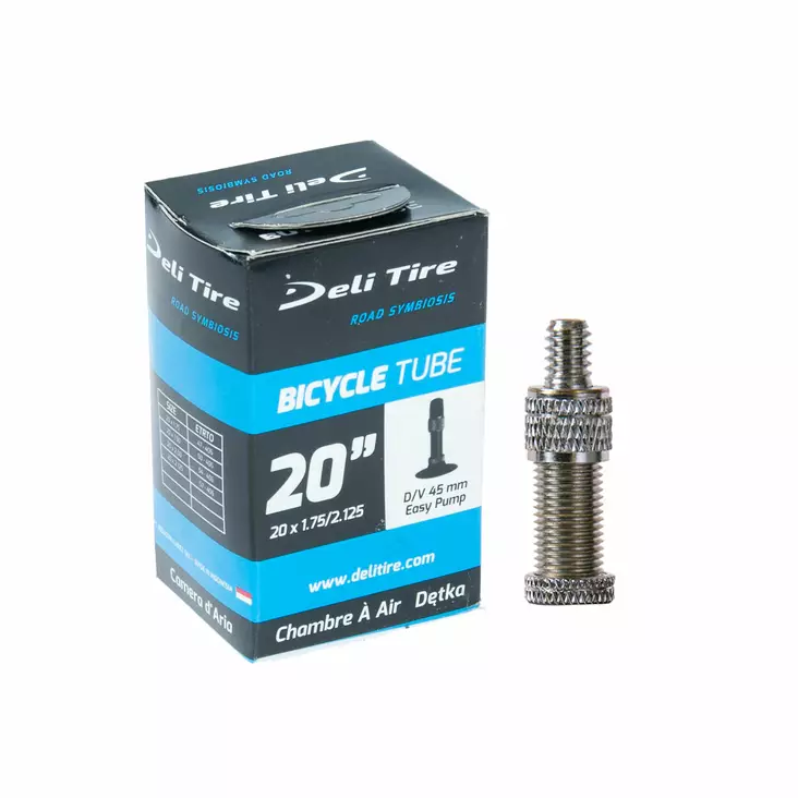 Slang DELI 20", 47/57-406, Blixtventil 45mm - Slangar - D-000459 - 1